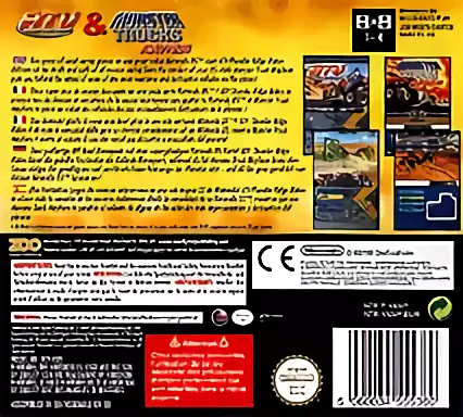 Image n° 2 - boxback : ATV Thunder Ridge Riders + Monster Trucks Mayhem (2 Game Pack)